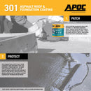 APOC Gloss Black Asphalt Roof And Foundation Coating 1 gal