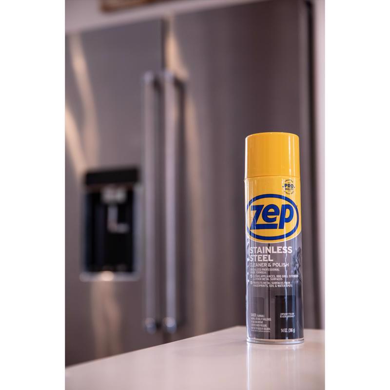 Zep No Scent Stainless Steel Polish 14 oz Spray