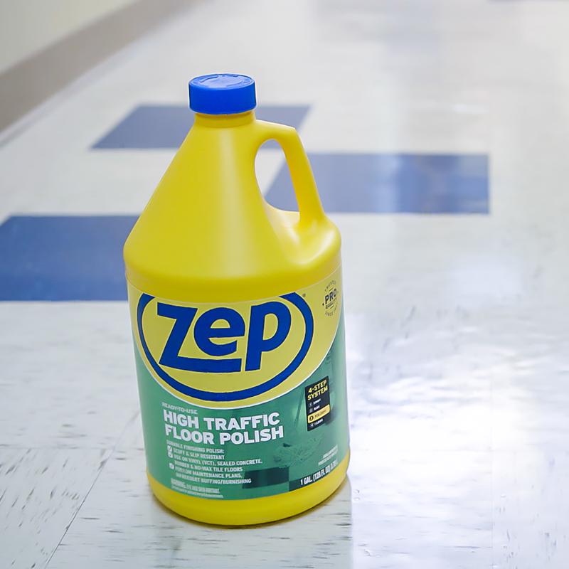 Zep Professional Strength High Gloss High Traffic Floor Finish Liquid 128 oz