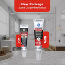 GE Supreme White Supreme Silicone Kitchen and Bath Caulk Sealant 2.8 oz