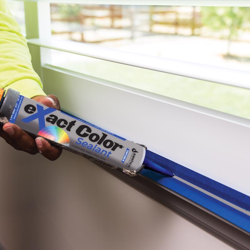 Sashco eXact Color Tintable Elastomeric Acrylic Latex Interior Molding and Trim Caulk 9.5 oz