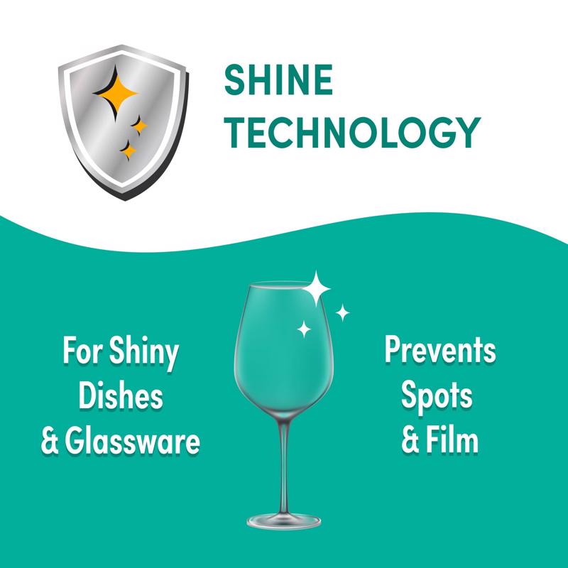 Lemi Shine Lemon Scent Gel Dishwasher Rinse Aid 8.45 oz 1 pk