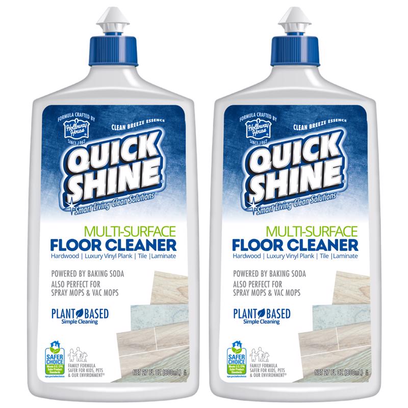 Holloway House Quick Shine Fresh Scent Multi-Surface Floor Cleaner Liquid 27 oz