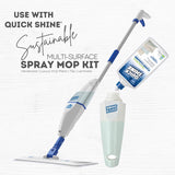 Holloway House Quick Shine Fresh Scent Multi-Surface Floor Cleaner Liquid 27 oz