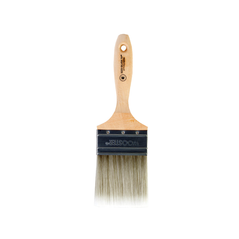 Wooster Silver Tip 3 in. Flat Paint Brush