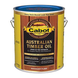 Cabot Australian Timber Oil Low VOC Transparent Mahogany Flame Oil-Based Australian Timber Oil 1 gal