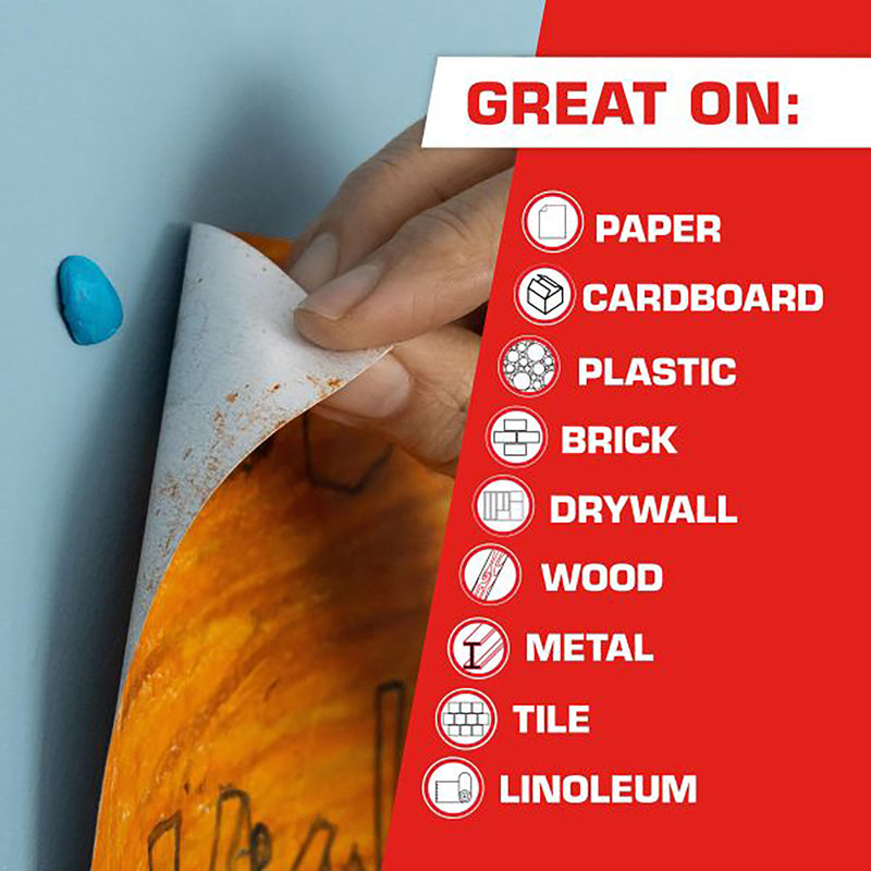 Loctite Fun-Tak Low Strength Synthetic Rubber Mounting Putty 2 oz