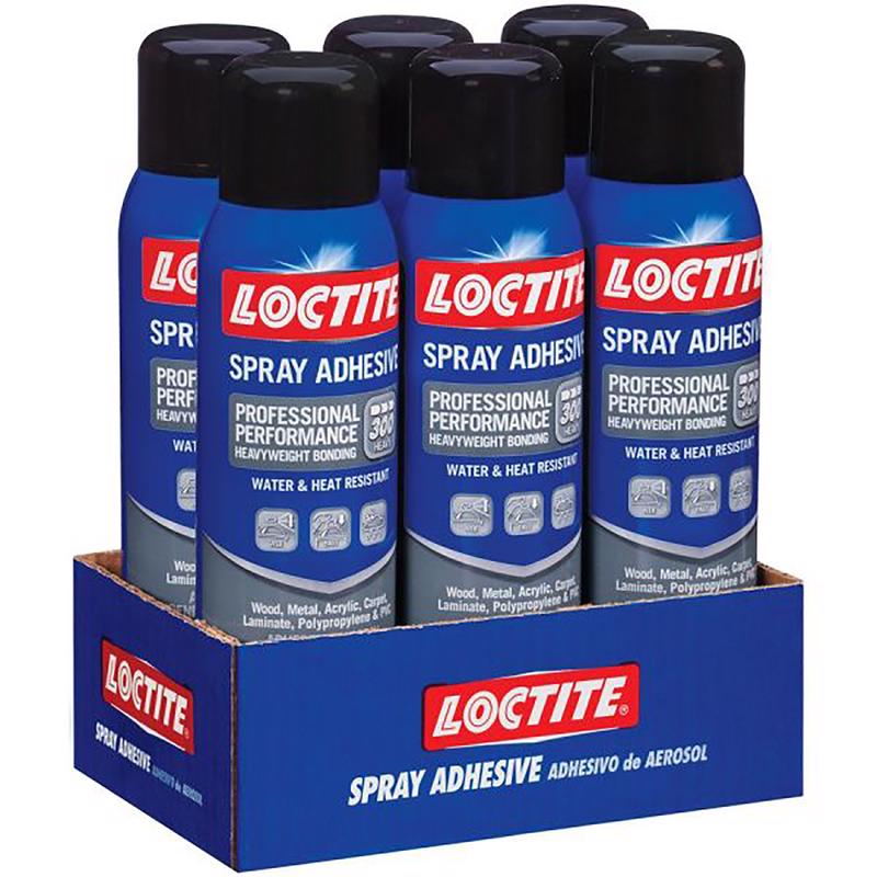 Loctite Professional Performance High Strength Synthetic Rubber Spray Adhesive 13.5 oz