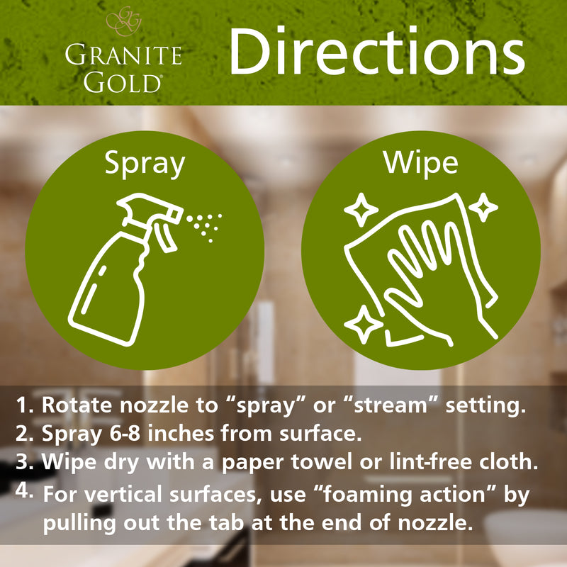 Granite Gold Clean Scent Shower Cleaner 24 oz Liquid