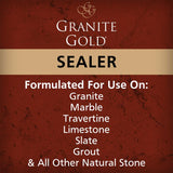 Granite Gold Commercial and Residential Penetrating Natural Stone Sealer 24 oz