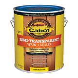 Cabot Semi-Transparent Low VOC Semi-Transparent Redwood Oil-Based Stain and Sealer 1 gal