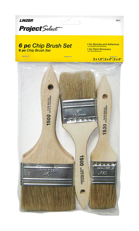 LINZERCHIP BRUSH SET 6PC