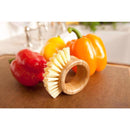 Full Circle The Ring 3.74 in. W Medium Bristle 3.54 in. Bamboo Handle Vegetable Brush