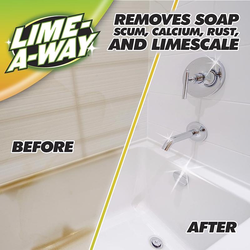 Lime-A-Way Spring Fresh Scent Cleaner and Polish 22 oz Liquid
