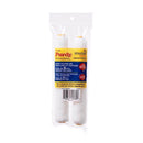 Purdy White Dove Woven Fabric 6.5 in. W X 1/4 in. Mini Paint Roller Cover 2 pk