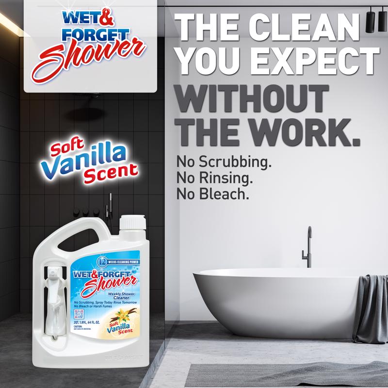 Wet and Forget 801064 Shower, 64 oz, Pack 4