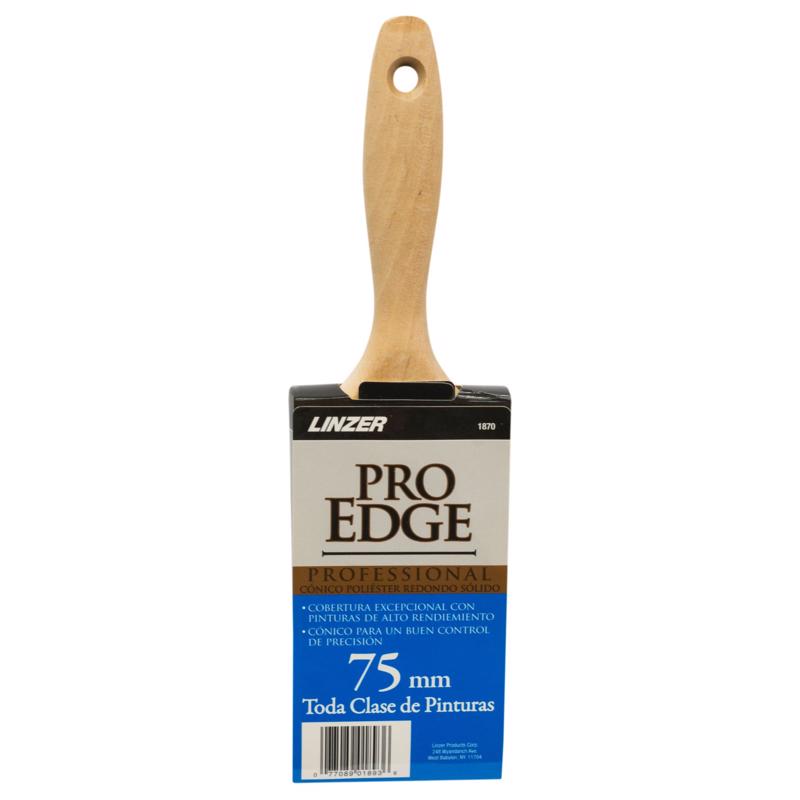 Linzer Pro Edge 3 in. Angle Paint Brush