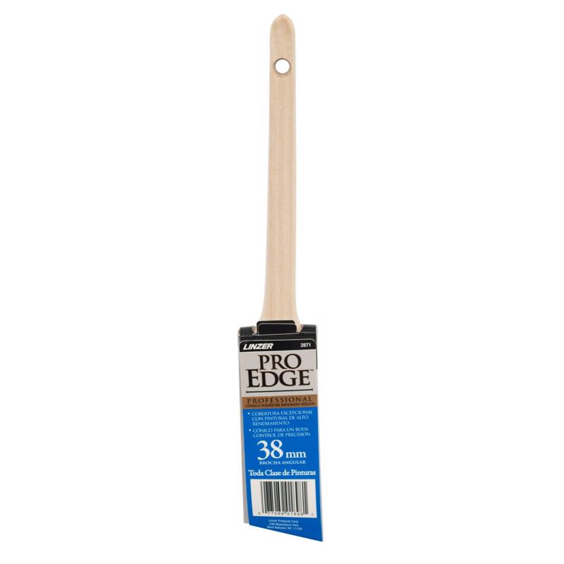 Linzer Pro Edge 1-1/2 in. Thin Angle Contractor Paint Brush