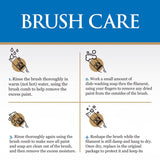 Linzer Pro Edge 1-1/2 in. Flat Paint Brush