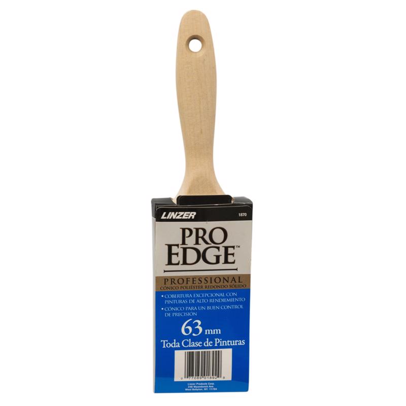 Linzer Pro Edge 2-1/2 in. Flat Paint Brush