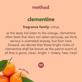 Method Clementine Scent Liquid Dish Soap 18 oz 1 pk