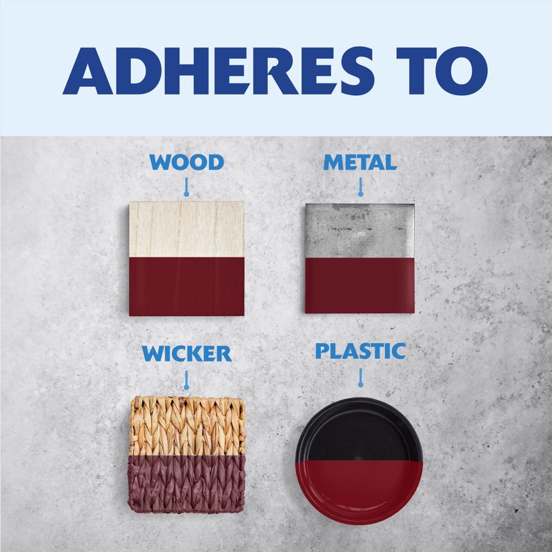 Rust-Oleum Painter's Touch 2X Ultra Cover Gloss Cranberry Paint+Primer Spray Paint 12 oz