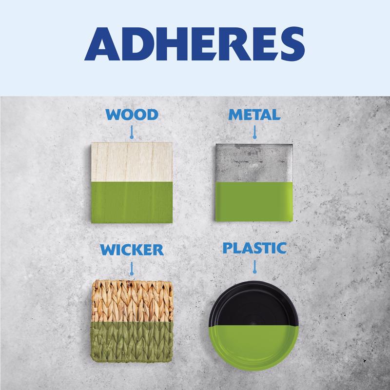 Rust-Oleum Painter's Touch 2X Ultra Cover Satin Eden Paint+Primer Spray Paint 12 oz