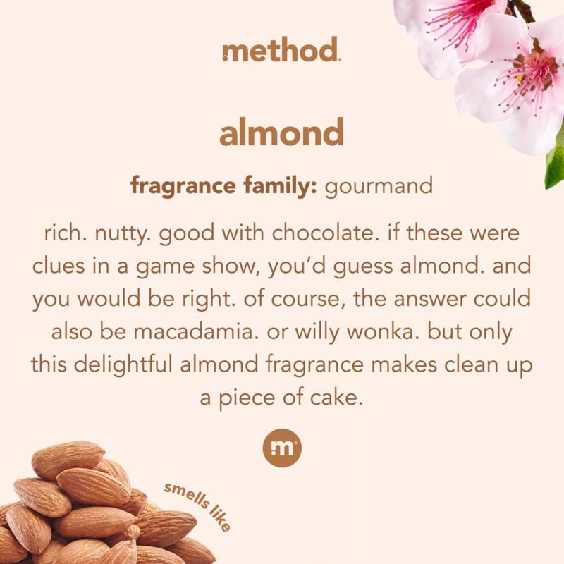 Method Almond Scent Wood Cleaner Liquid 28 oz
