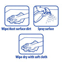 Zep Commercial No Scent Cleaner and Protectant Liquid 32 oz