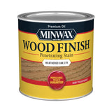 Minwax Wood Finish Semi-Transparent Weathered Oak Oil-Based Penetrating Wood Stain 0.5 pt
