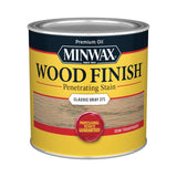 Minwax Wood Finish Semi-Transparent Classic Gray Oil-Based Penetrating Wood Stain 0.5 pt