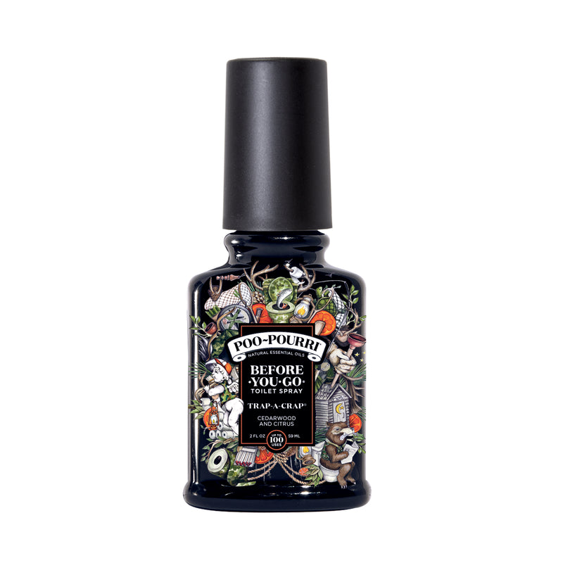 Poo-Pourri Trap-A-Crap Cedarwood/Citrus Scent Toilet Spray 2 oz Liquid