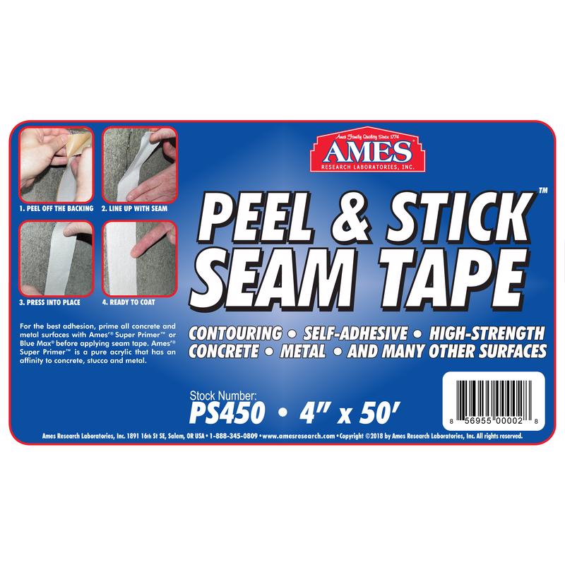 AMES Peel & Stick Gray Rubber Waterproofing and Seam Tape