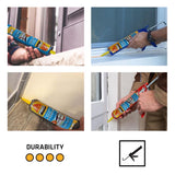 Sika Pro Select Capitol Tan Polyurethane Construction Caulk Sealant 10.1 oz