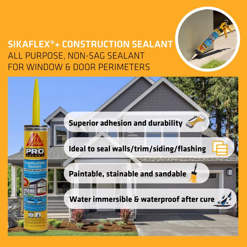Sika Pro Limestone Polyurethane Construction Sealant 10.1 oz