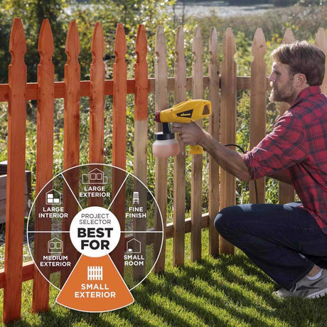 Wagner Control Spray Lite Duty 3 psi Metal HVLP Paint Sprayer