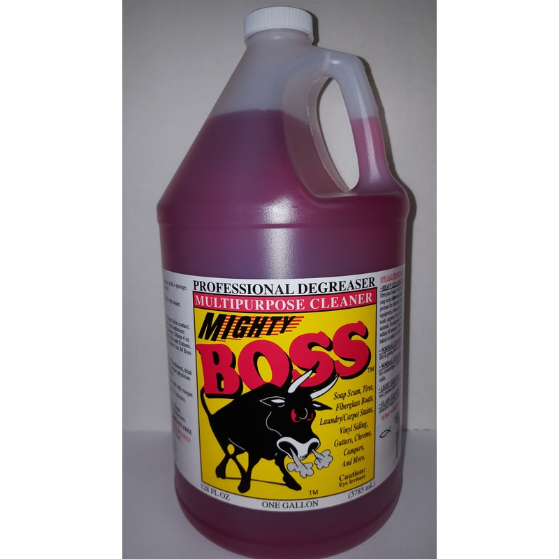 Mighty Boss Lemon Scent Cleaner and Degreaser 1 gal Liquid