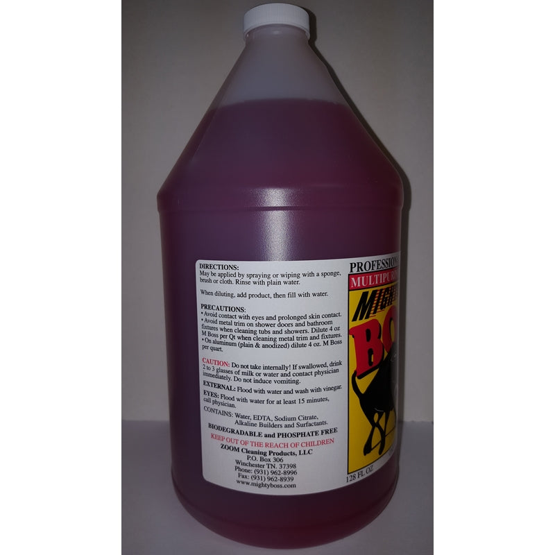Mighty Boss Lemon Scent Cleaner and Degreaser 1 gal Liquid