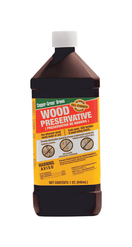 BROWN WD PRESERVATIV 1QT