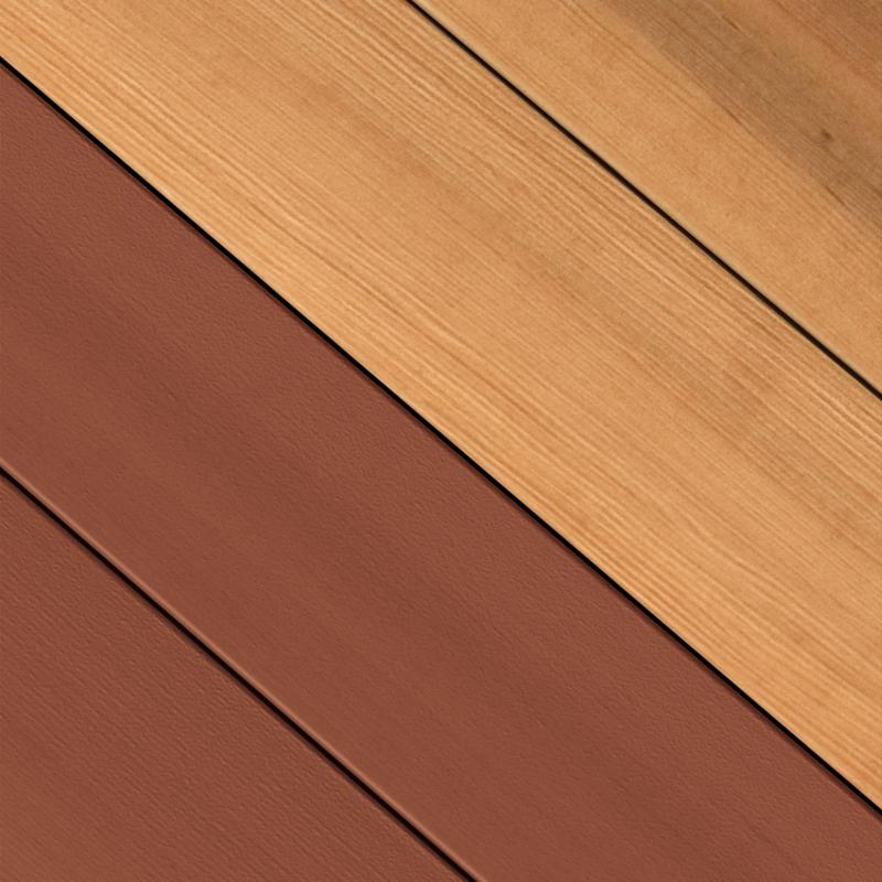 Cabot Solid Color Acrylic Stain & Sealer Solid Redwood Acrylic Deck Stain 1 gal