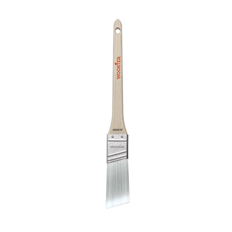 Wooster Silver Tip 1 in. Soft Thin Angle Trim Paint Brush