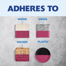 Rust-Oleum Painters Touch 2X Ultra Cover Satin Magenta Paint+Primer Spray Paint 12 oz