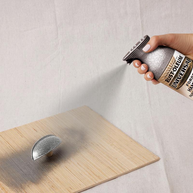 Rust-Oleum Universal Hammered Antique Pewter Spray Paint 12 oz