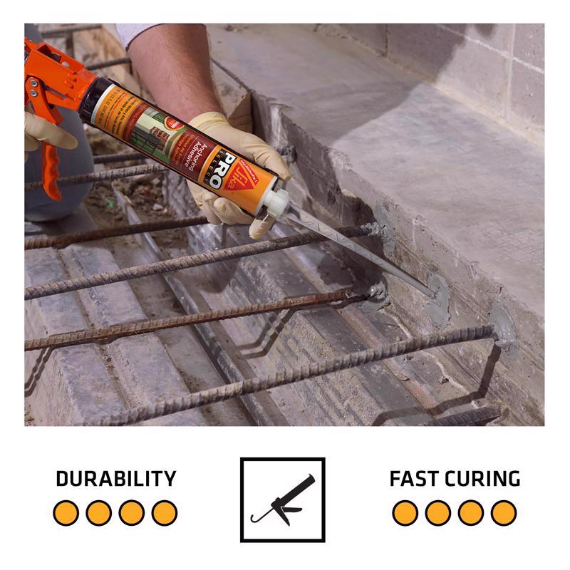 Sika Pro Select High Strength Siliconized Acrylic Compound Anchoring Adhesive 10.1 oz