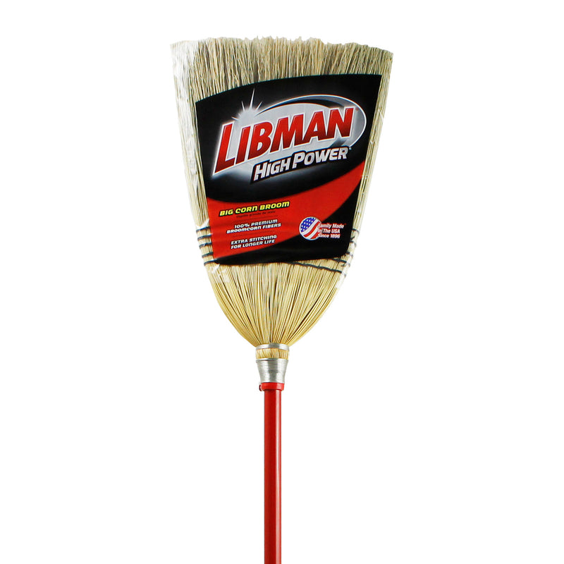 Libman High Power 15 in. W Soft Corn Broom