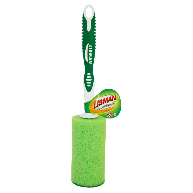 Libman 2.25 in. W Soft Bristle 7 in. Plastic/Rubber Handle Sponge Brush