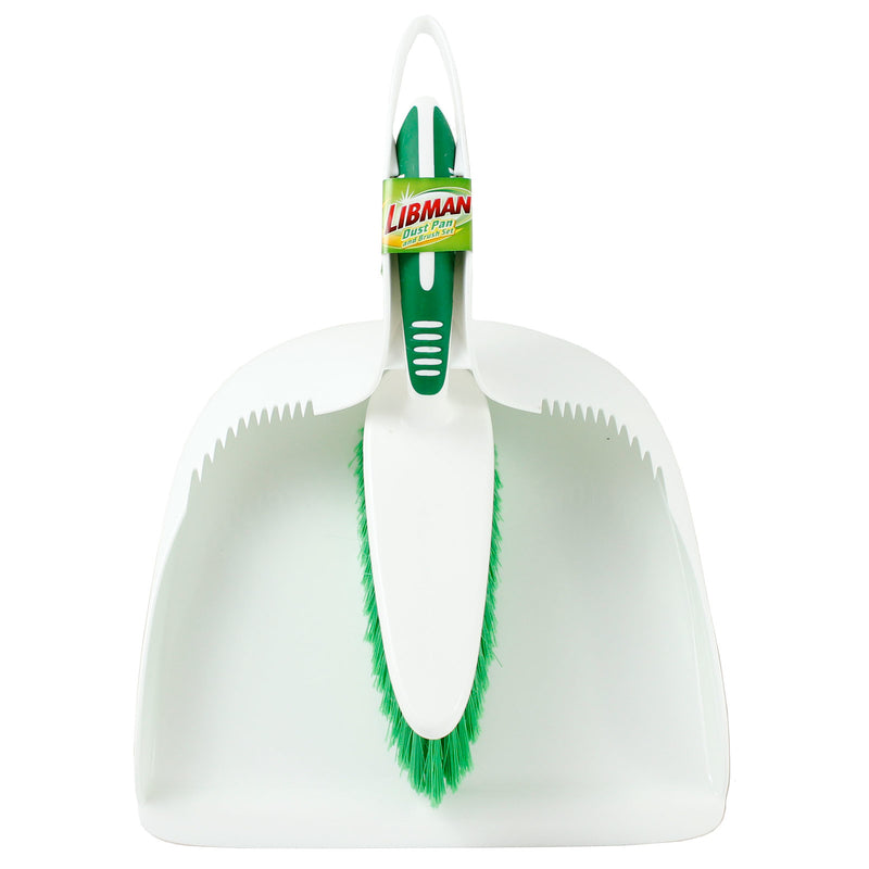 Libman Polypropylene Handheld Dustpan and Brush Set