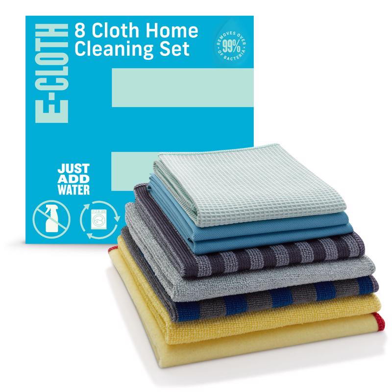ECLOTH HOME CLN SET 8PK