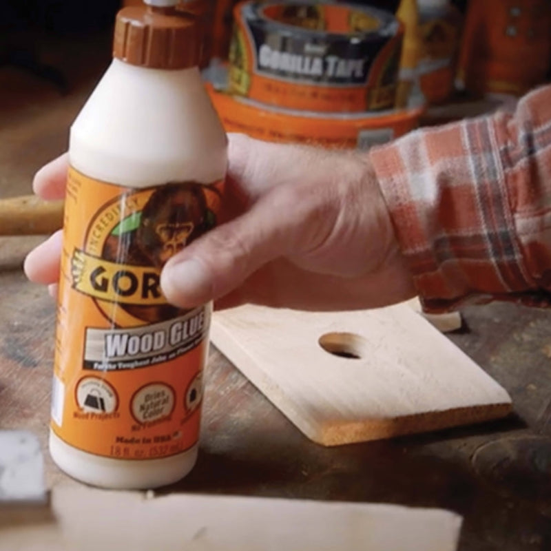 Gorilla Light Tan Wood Glue 8 oz