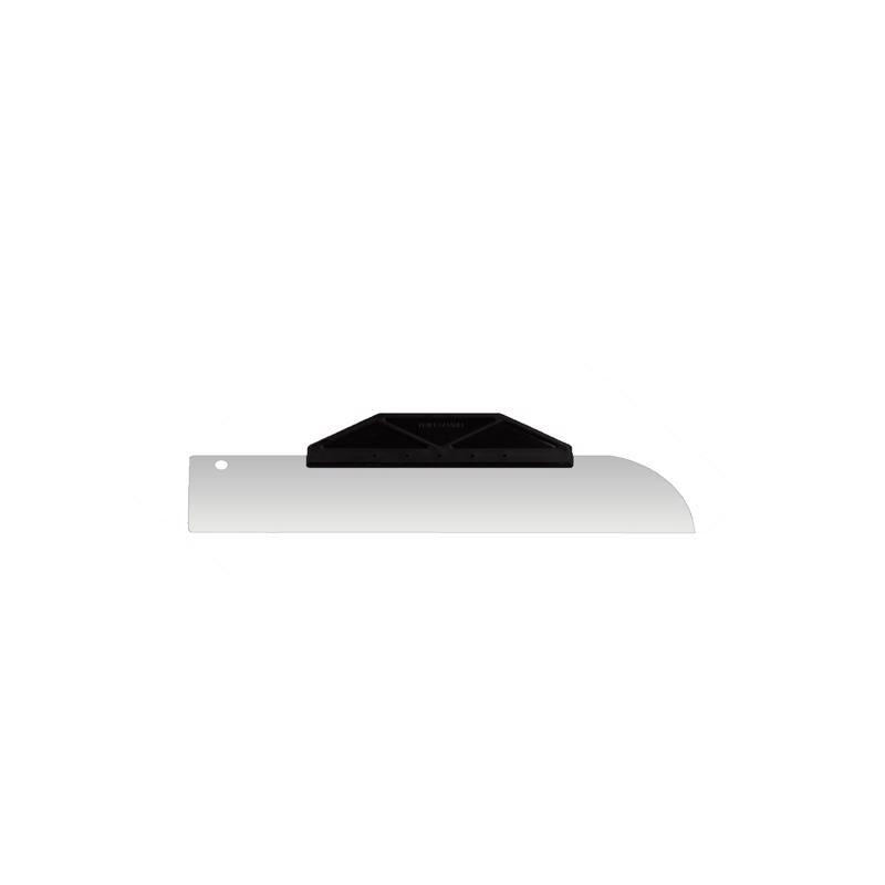 Allway 10 in. L Black Aluminum Trim Shield